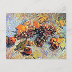Vincent Van Gogh - Still Life With Apples Fine Art Postcard