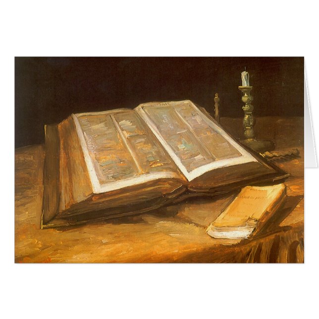 Vincent van Gogh - Still Life with Bible (Front Horizontal)