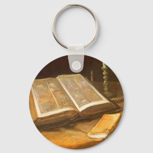 Vincent van Gogh - Still Life with Bible Key Ring