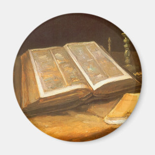 Vincent van Gogh - Still Life with Bible Magnet