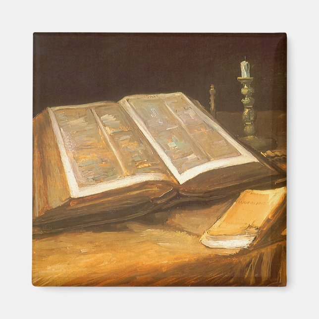 Vincent van Gogh - Still Life with Bible Magnet (Front)