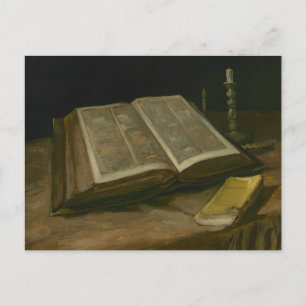 Vincent van Gogh - Still life with Bible Postcard