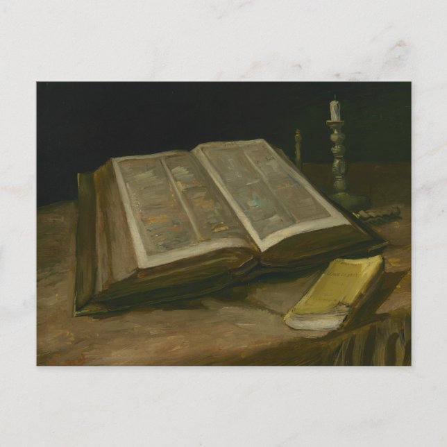 Vincent van Gogh - Still life with Bible Postcard (Front)