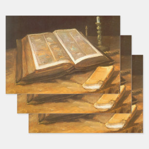 Vincent van Gogh - Still Life with Bible Wrapping Paper Sheet