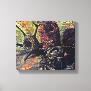 Vincent Van Gogh - Still Life With Birds Nests Canvas Print