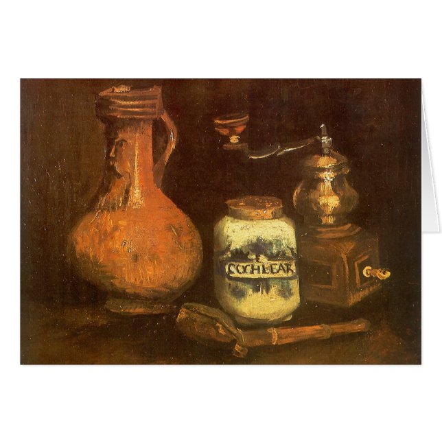 Vincent van Gogh - Still Life with Coffee Mill (Front Horizontal)