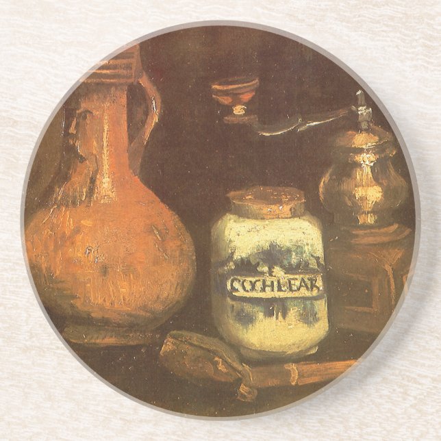Vincent van Gogh - Still Life with Coffee Mill Coaster (Front)