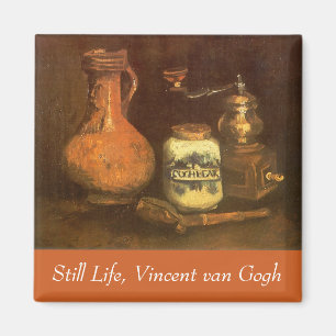 Vincent van Gogh - Still Life with Coffee Mill Magnet
