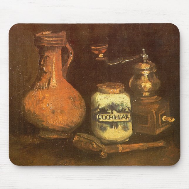 Vincent van Gogh - Still Life with Coffee Mill Mouse Mat (Front)