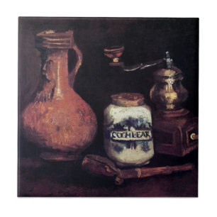 Vincent Van Gogh - Still Life With Coffee Mill Tile