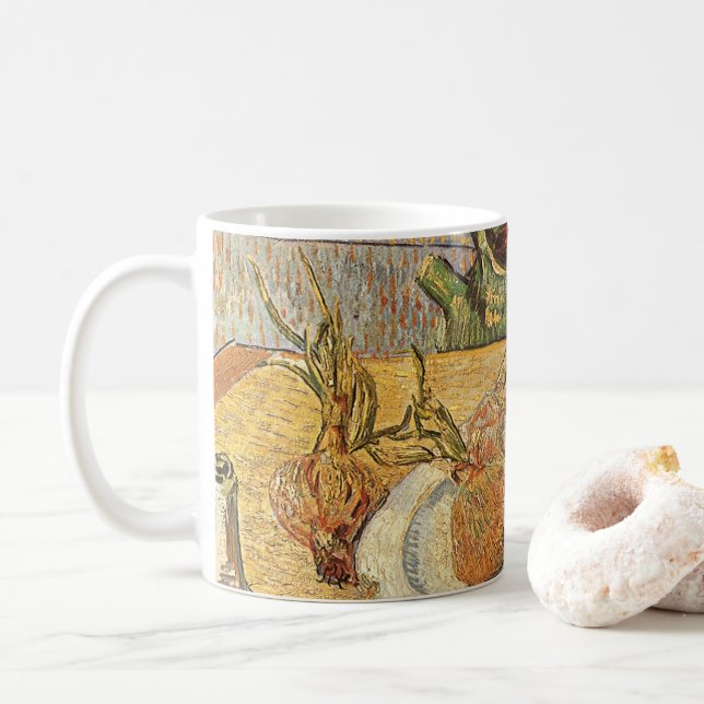 Vincent van Gogh - Still Life with Drawing Board Coffee Mug (With Donut)