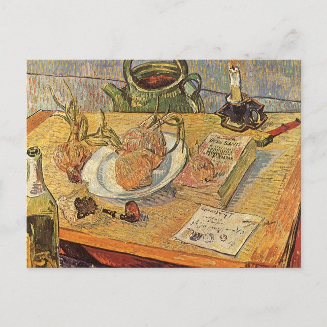 Vincent van Gogh - Still Life with Drawing Board Postcard (Front)