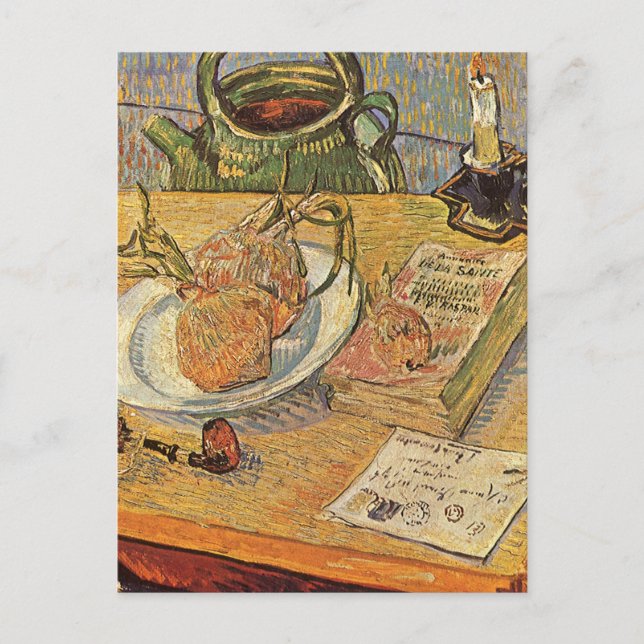 Vincent van Gogh - Still Life with Drawing Board Postcard (Front)