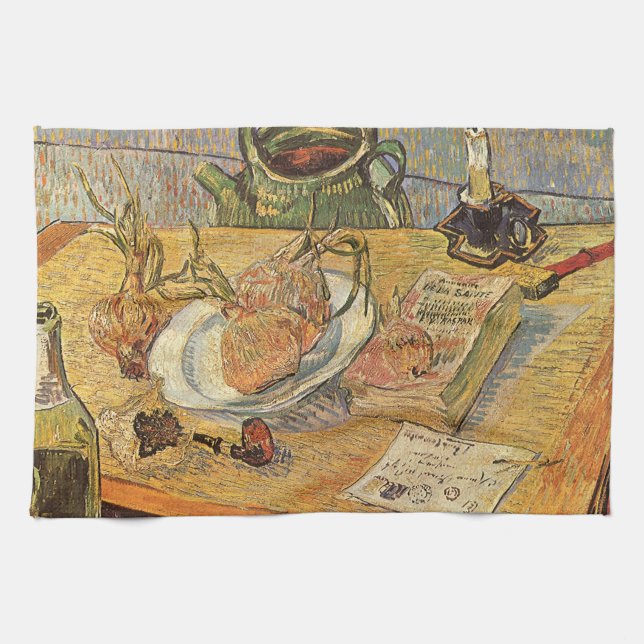 Vincent van Gogh - Still Life with Drawing Board Tea Towel (Horizontal)