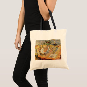 Vincent van Gogh - Still Life with Drawing Board Tote Bag