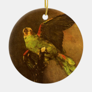 Vincent van Gogh - Still Life with Green Parrot Ceramic Tree Decoration
