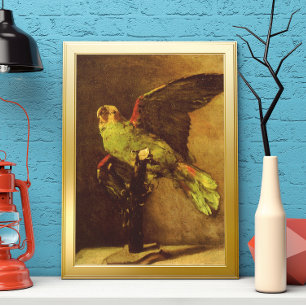 Vincent van Gogh - Still Life with Green Parrot Poster