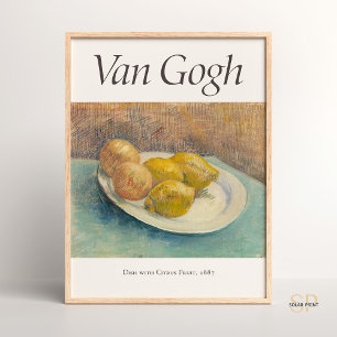 Vincent van Gogh Still Life with Lemons on a Plate Poster