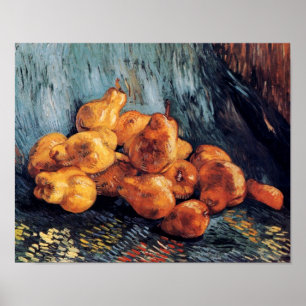 Vincent Van Gogh - Still Life With Pears Fine Art Poster