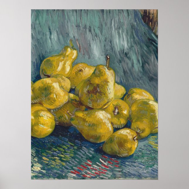Vincent Van Gogh - Still Life with Pears Poster (Front)