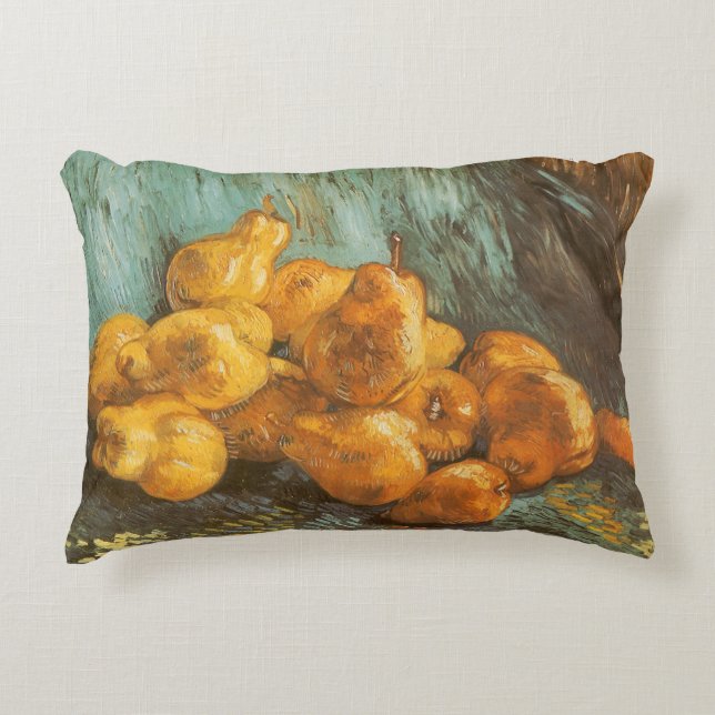 Vincent van Gogh - Still Life with Quince Pears Decorative Cushion (Front)