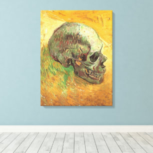 Vincent van Gogh - Still Life with Skull Canvas Print