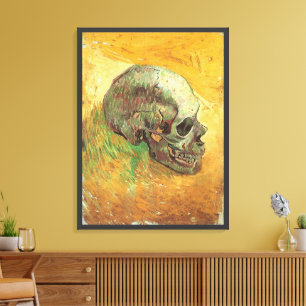 Vincent van Gogh - Still Life with Skull Canvas Print