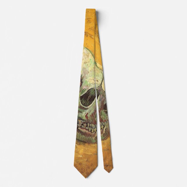 Vincent van Gogh - Still Life with Skull Tie (Front)