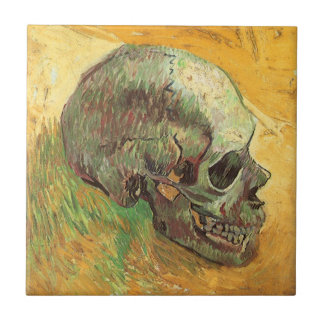 Vincent van Gogh - Still Life with Skull Tile
