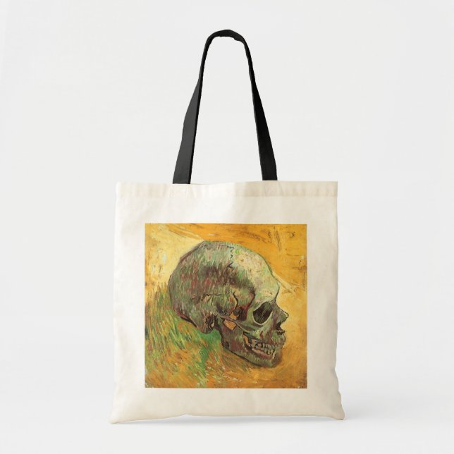 Vincent van Gogh - Still Life with Skull Tote Bag (Front)