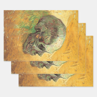 Vincent van Gogh - Still Life with Skull Wrapping Paper Sheet