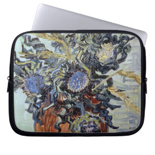 Vincent van Gogh Still Life with Thistles, 1890 Laptop Sleeve