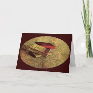 Vincent van Gogh - Still Life with Three Books Card