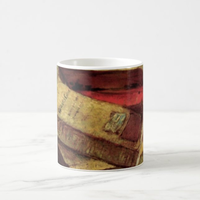 Vincent van Gogh - Still Life with Three Books Coffee Mug (Center)