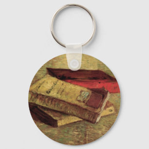 Vincent van Gogh - Still Life with Three Books Key Ring