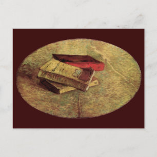 Vincent van Gogh - Still Life with Three Books Postcard