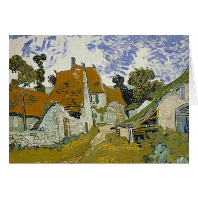 Vincent van Gogh - Street in Auvers-sur-Oise (Front Horizontal)