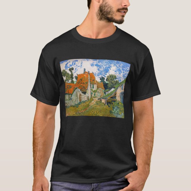 Vincent van Gogh - Street in Auvers-sur-Oise T-Shirt (Front)