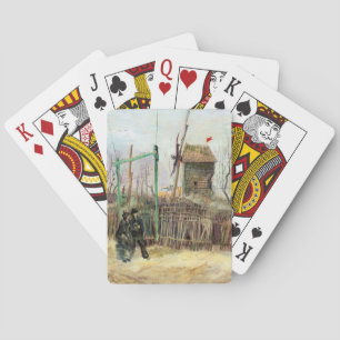 Vincent van Gogh - Street Scene in Montmartre Playing Cards