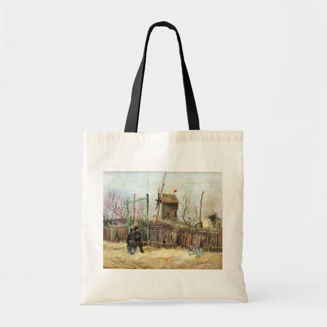 Vincent van Gogh - Street Scene in Montmartre Tote Bag (Front)