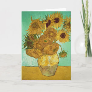 Vincent van Gogh   Sunflowers, 1888 Card