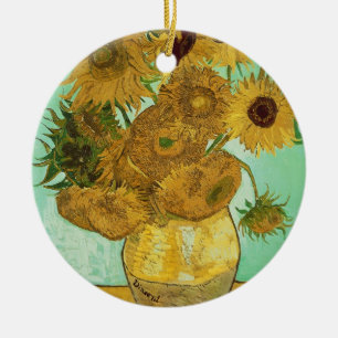 Vincent van Gogh Sunflowers, 1888 Ceramic Tree Decoration