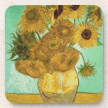 Vincent van Gogh | Sunflowers, 1888 Coaster<br><div class="desc">Image Collection Number:  BAL20294  Sunflowers,  1888 (oil on canvas). Gogh,  Vincent van (1853-90) oil on canvas. Neue Pinakothek,  Munich,  Germany .  1888</div>
