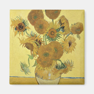 Vincent van Gogh   Sunflowers, 1888 Magnet