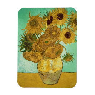 Vincent van Gogh   Sunflowers, 1888 Magnet
