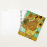 Vincent van Gogh | Sunflowers, 1888 Planner<br><div class="desc">Sunflowers,  1888 | by Vincent van Gogh | Art Location: Neue Pinakothek,  Munich,  Germany | Dutch Artist | Image Collection Number: BAL20294</div>