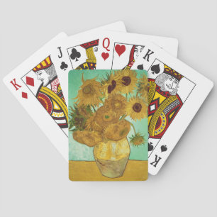 Vincent van Gogh   Sunflowers, 1888 Playing Cards