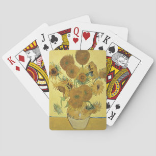 Vincent van Gogh   Sunflowers, 1888 Playing Cards