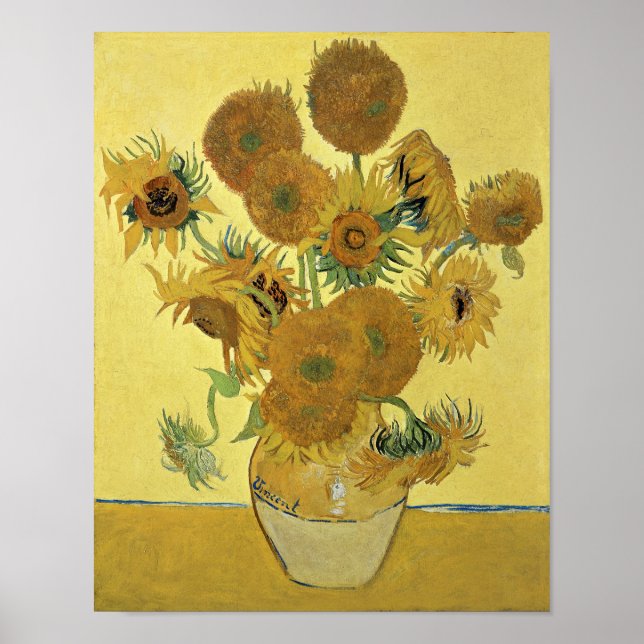 Vincent van Gogh | Sunflowers, 1888 Poster (Front)