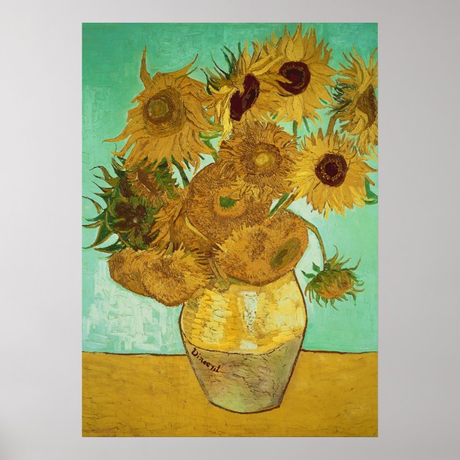 Vincent van Gogh | Sunflowers, 1888 Poster (Front)